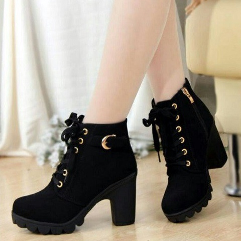 Terlaris sepatu wanita Zora Sepatu Wanita Boots Ziver