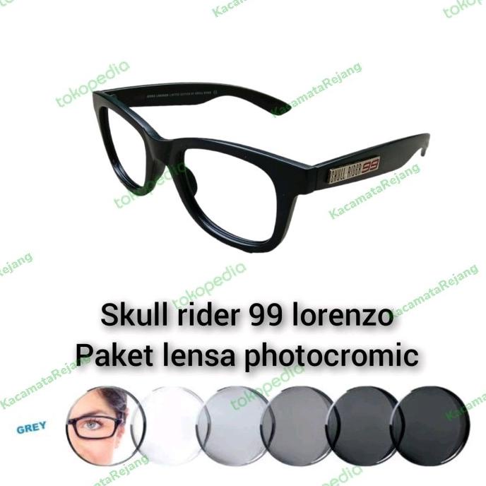 kacamata Skull rider 99 Lorenzo Photocromic