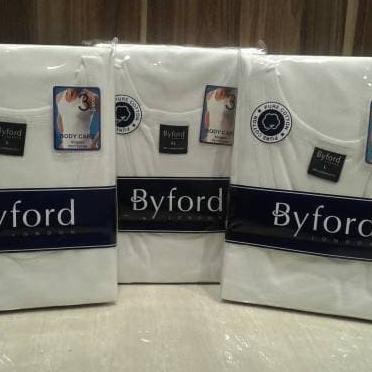 Kaos Dalam Pria Byford Singlet isi 3 pcs anti melar kaos murah oblong