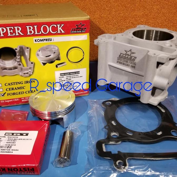 SALE BLOK CERAMIC & FORGED PISTON BRT MX, NVL, R15, NVA & MX KING 62.00 Termurah