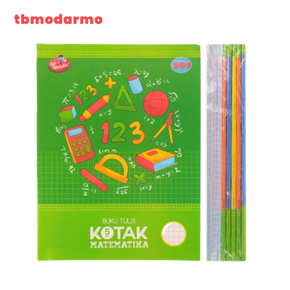 

Terlaris Buku Tulis Kotak Kecil Matematika 38 Lembar - Per Pack