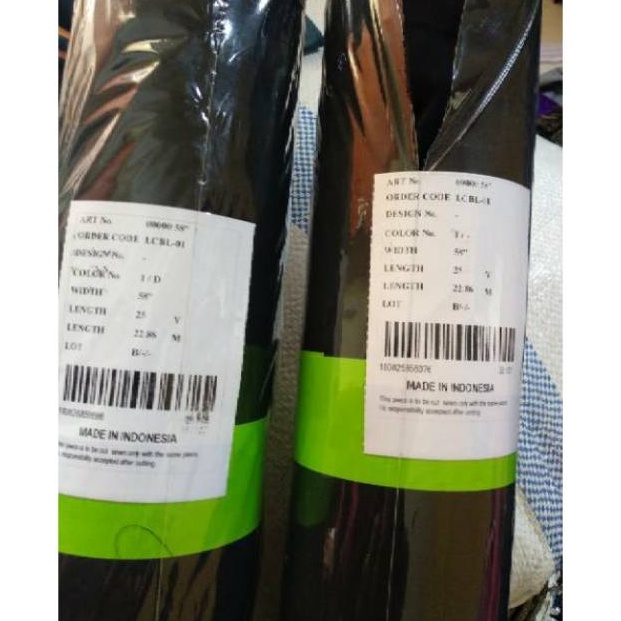 BIG SALE kain sifon silky jetblack/sifon jetblack Leuwitex-Original-murah