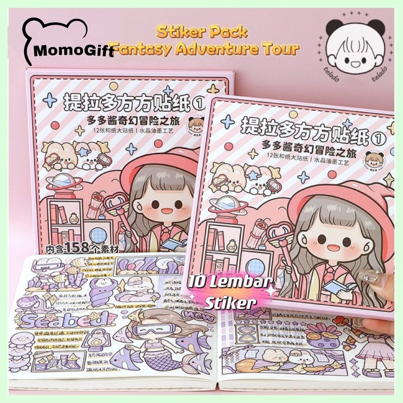 

Harga Diskon Stiker Pack Dodo Sauce Fantasy Adventure Tour Girl TLD78 HEV