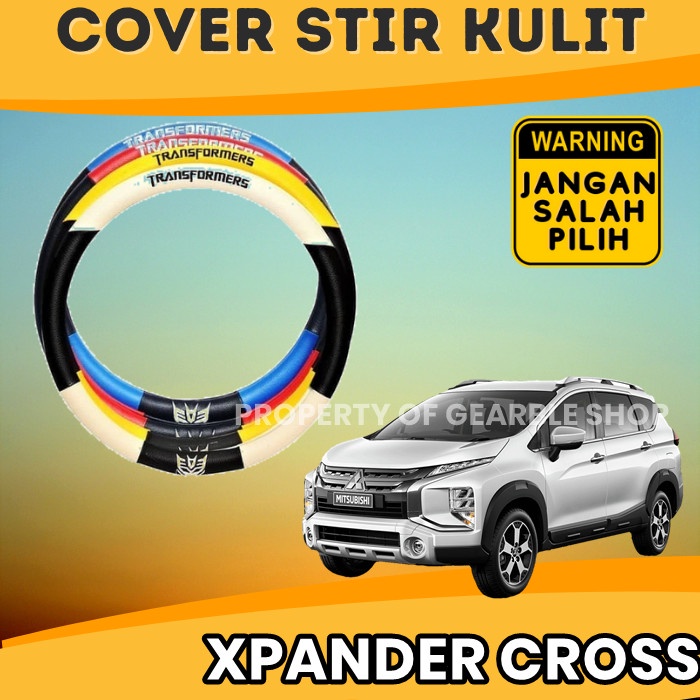 Cover Stir Xpander Cross Sarung Setir Mobil Kulit Transformer