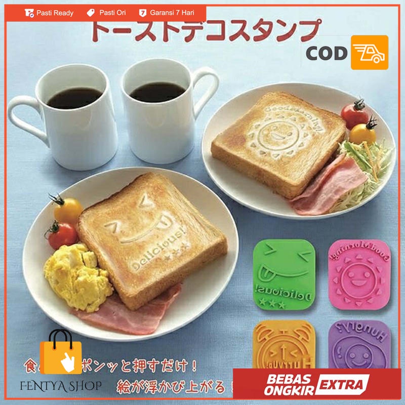 Toast stamp roti panggang roti tawar cetakan roti tawar