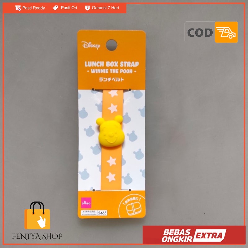 

disney winnie the pooh lunch box strap tali pengikat bento box