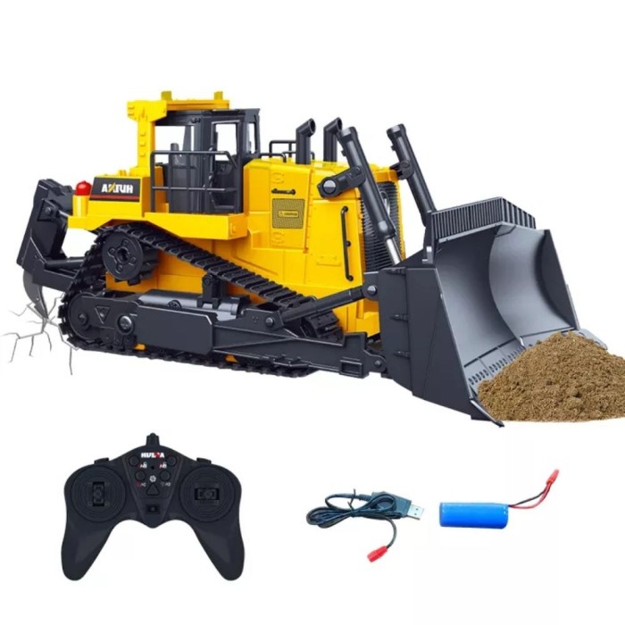 Huina RC 1554 Bulldozer 11CH 1/16 Scale Remote Control