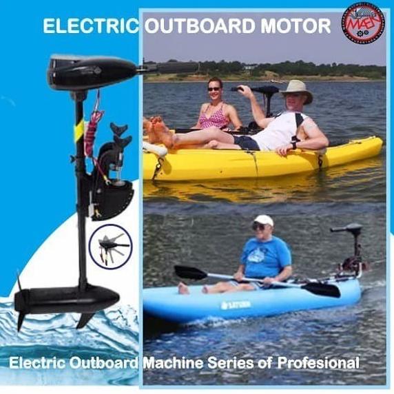 Mesin Tempel Elektrik / Mesin Tempel Perahu / Electric Outboard Motor