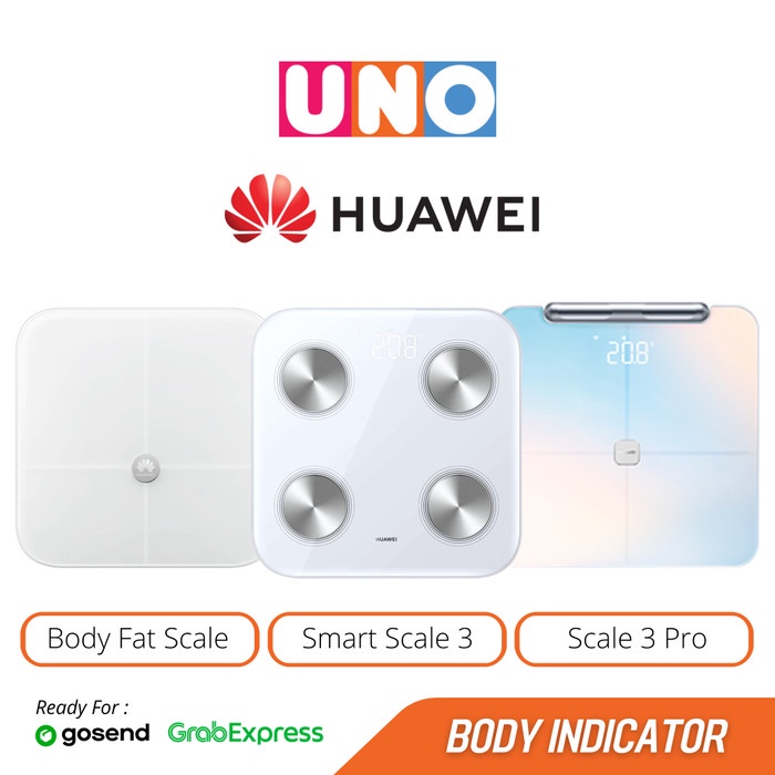 Terlaris Huawei Smart Scale / 3 / 3 Pro Body Indicators - Timbangan Badan