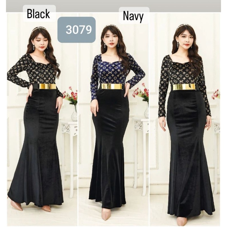 LONG DRESS BLUDRU