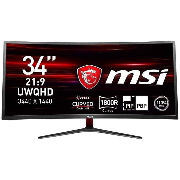 MSI Optix MAG341 MAG341CQ 34" 3440x1440 Ultrawide Gaming Monitor