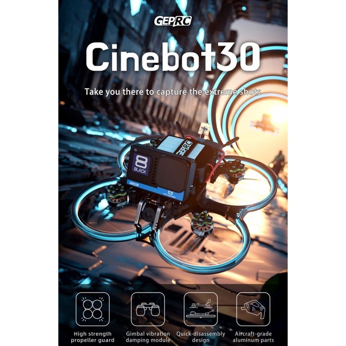 GEPRC Cinebot30 Analog FPV Drone