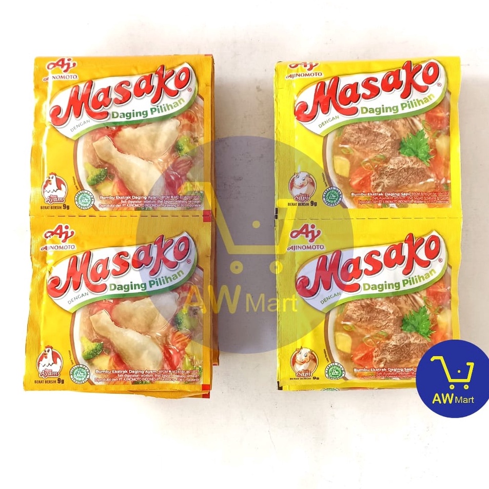 

Baru MASAKO RENCENG (12 SACHET X 9 GRAM) - AYAM & SAPI, KALDU GURIH ➼➳✿✯