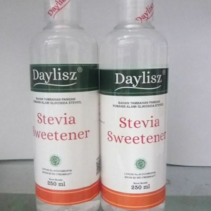 

#Sale Stevia Sweetener Daylisz Gula Cair Alami 250 ml Solusi Gula Buat Penderita Sakit Diabetes. Buruan Beli