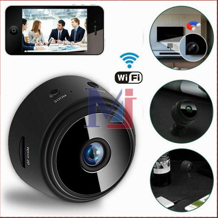 Kirim Sekarang [ COD ] Mini WiFi IP Camera CCTV 1080P - A9 Kamera CCTV Wifi Kamera Pengintai CCTV mi