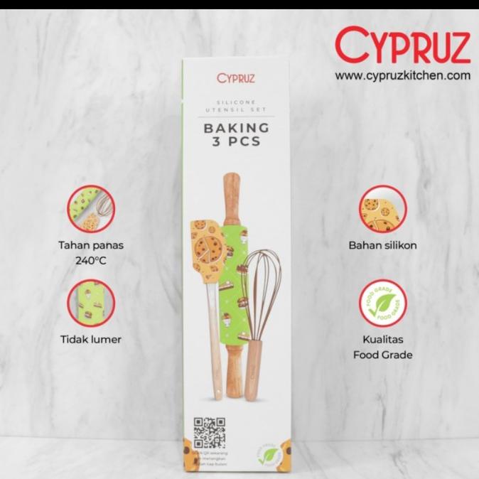 *#*#*#] Set Spatula Rolling Whisk/ Utensil Set/baking Merk Cyprus