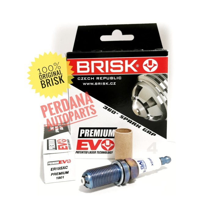 Bestseller Brisk Evo Busi Toyota Innova Fortuner Bensin Asli Brisk Premium Evo