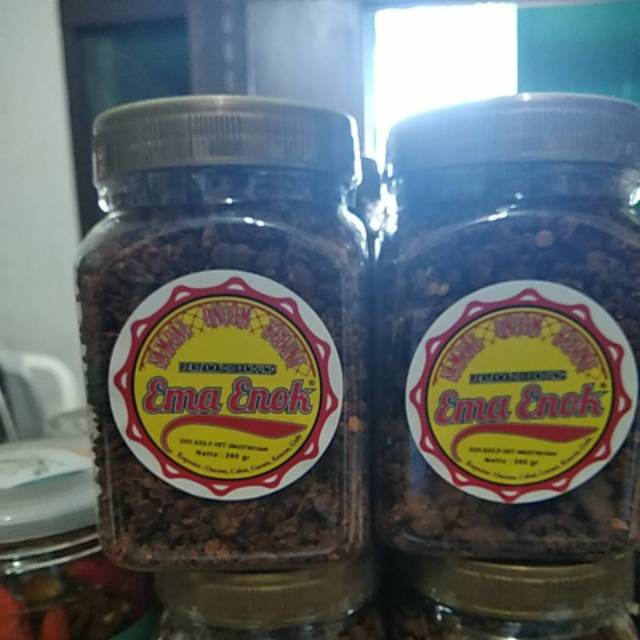 

Sambel Kering Oncom Pedas Ma Enok