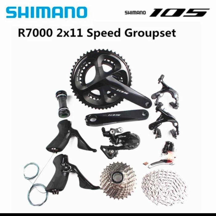 Groupset shimano 105 R7000 RimBreak 50/34 11/34 Shimano original BNIB