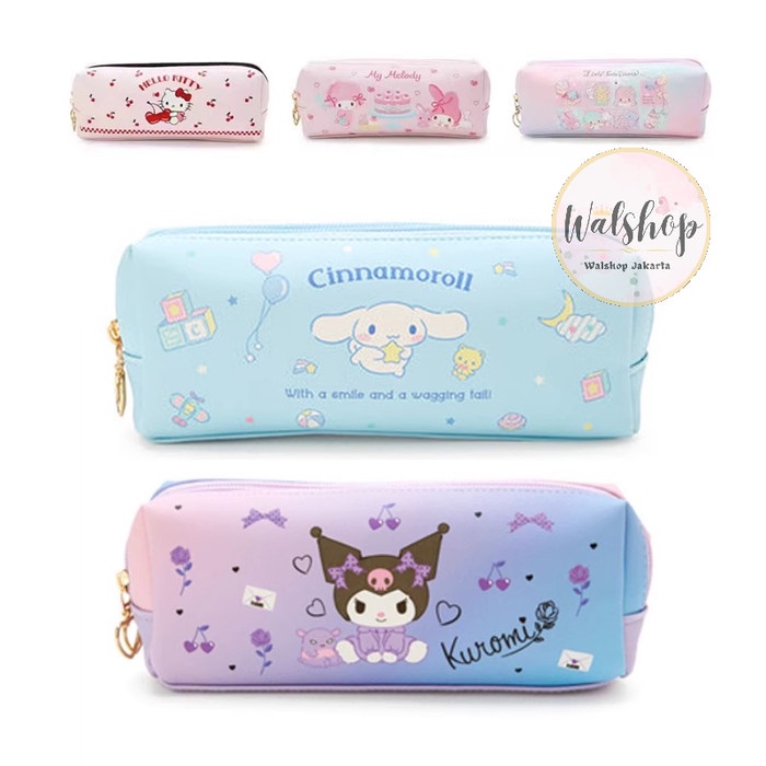 

TEMPAT PENSIL PREMIUM SANRIO MELODY MOROLL KUROMI TWIN STARS - TP002