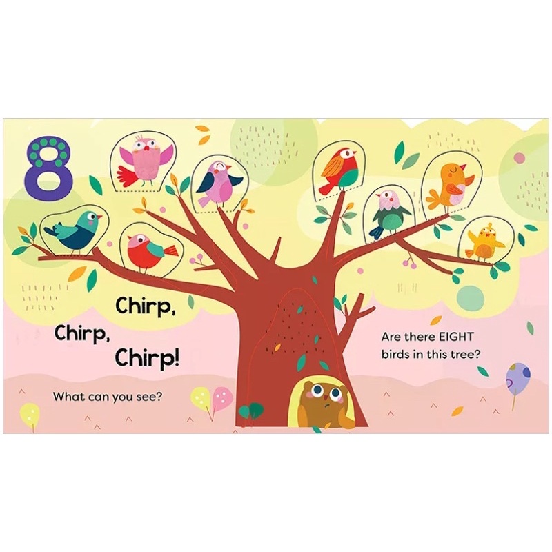 Usborne Lift The Flap Count To Ten And Ba Again - Buku Anak Berhitung Angka Numbers Education Ed