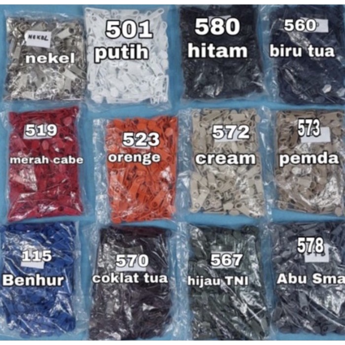 

KEPALA RESLETING NEKEL YKK NO 5