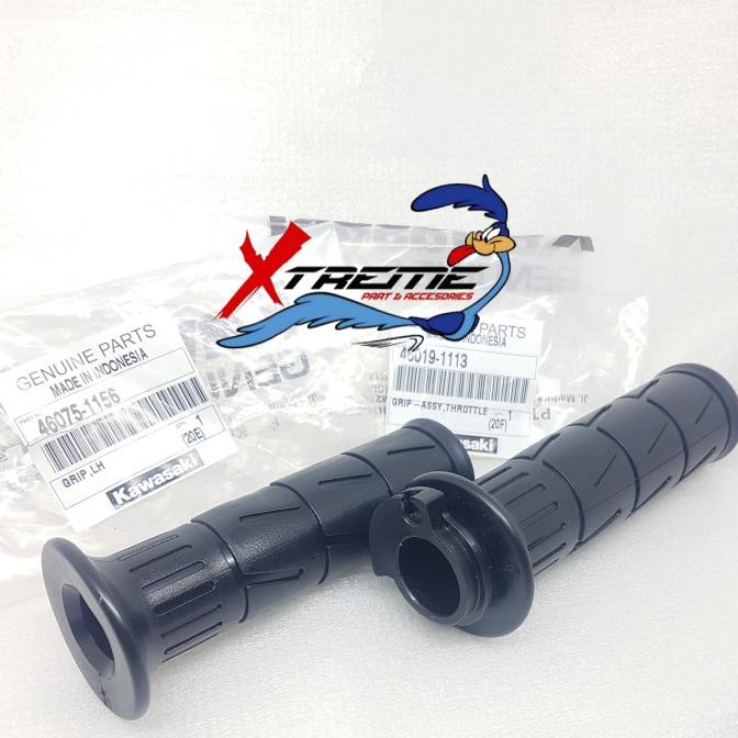 Handgrip Kaze Original Kawasaki Hand Grip Kawasaki Kaze Kanan Kiri