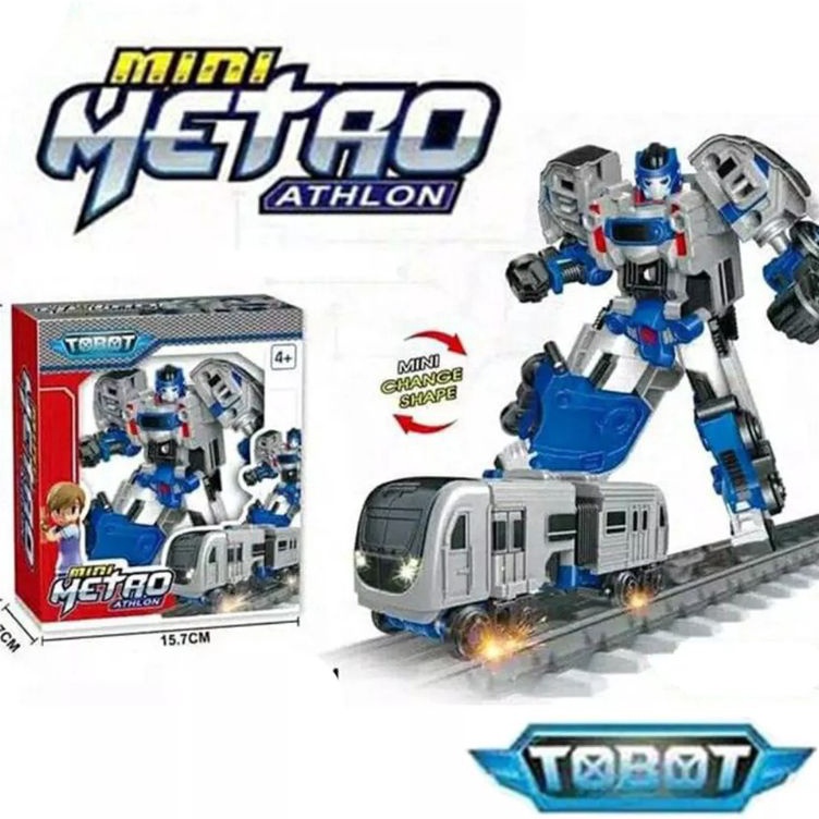 Harga Murah mainan robot tobot/tobot mini metro athlon tobot kereta q Terbaru Terlaku..