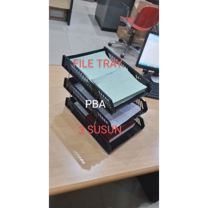 

(L➸U☑/G) File tray 3 susun /paling.laris..