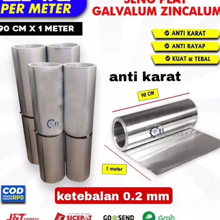 ➾ seng talang air galvalum lebar 90cm  talang air galvalum lebar 90 ✸ (Super Promo)