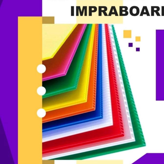 

(EM✮.N✓] INFRABOARD IMPRABOARD 50X75cm Tebal 3mm IMPRABOARD 75x50 PP BOARDbanyak diminati..