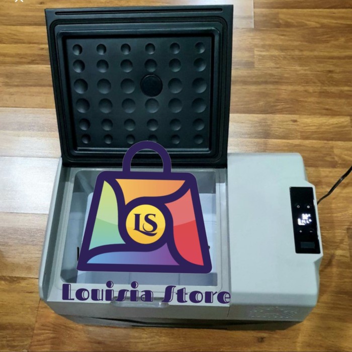 Baru New Kulkas Mini 30 Liter Freezer Box Portable Lemari Es Lcd Indicator