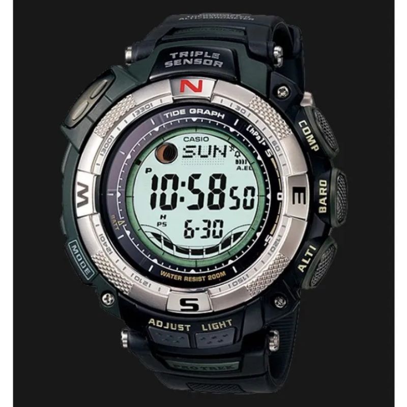 jam tangan pria G-Shock pro trek PRG-130-1VDR ORIGINAL