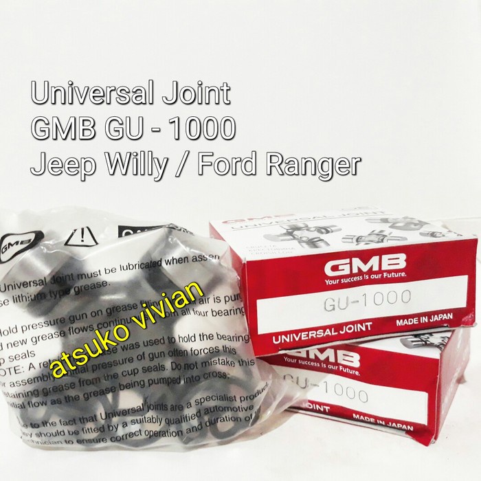 Joint Kopel Jeep Willys Japan Gmb Gu-1000 Gu1000 Kode My 045