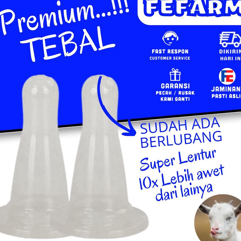 ➳Ready✾➝ Dot cempe silikon Cocok Untuk Cempe Kambing Dot Cempe Dot Pedet Dot Kambing Dot Domba FEFAR