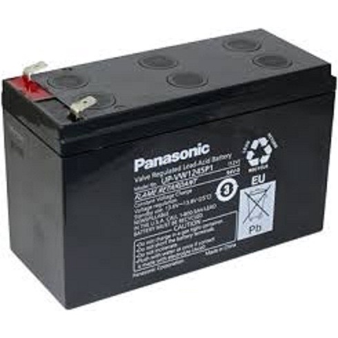 Battery Panasonic 12V9AH, Aki 12V9Ah merk Panasonic, Baterai ups