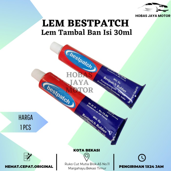 Lem Tiptop Bestpatch 30ml jaya