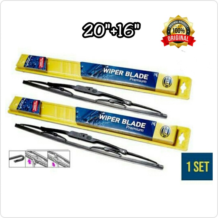 Wiper Blade Hella Premium Avanza lama & Xenia Lama ready