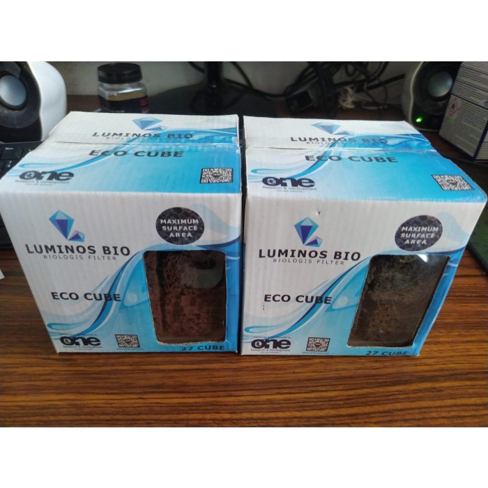 Luminos Bio Eco Cube Media Filter Biologis 27 Cube ready