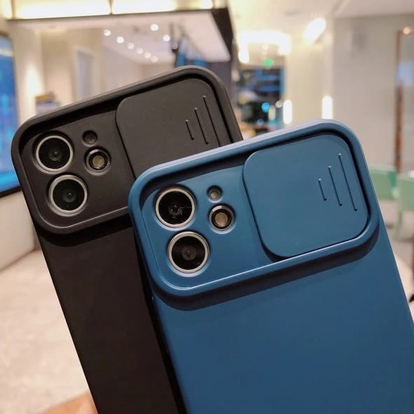 ➥ IPHONE 11 12 13 PRO MAX SOFT CASE SILICONE MICROFIBER KAMERA GESER ✧ (Murah)