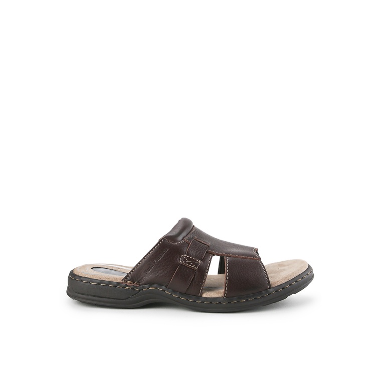 Sandal Hush Puppies Original Pria Slide Leather upper Ulang Tahun Bermerk Elegant Diemento Dewasa Op