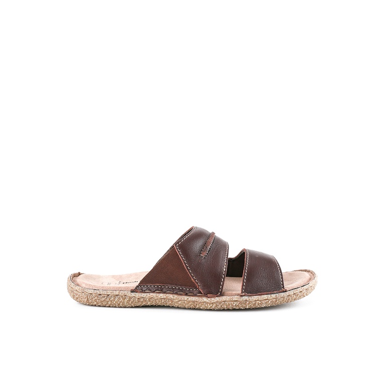 Sandal Hush Puppies Original Pria Sendal casual bergaya vintage dalam nuansa earth tone Dinner Brand