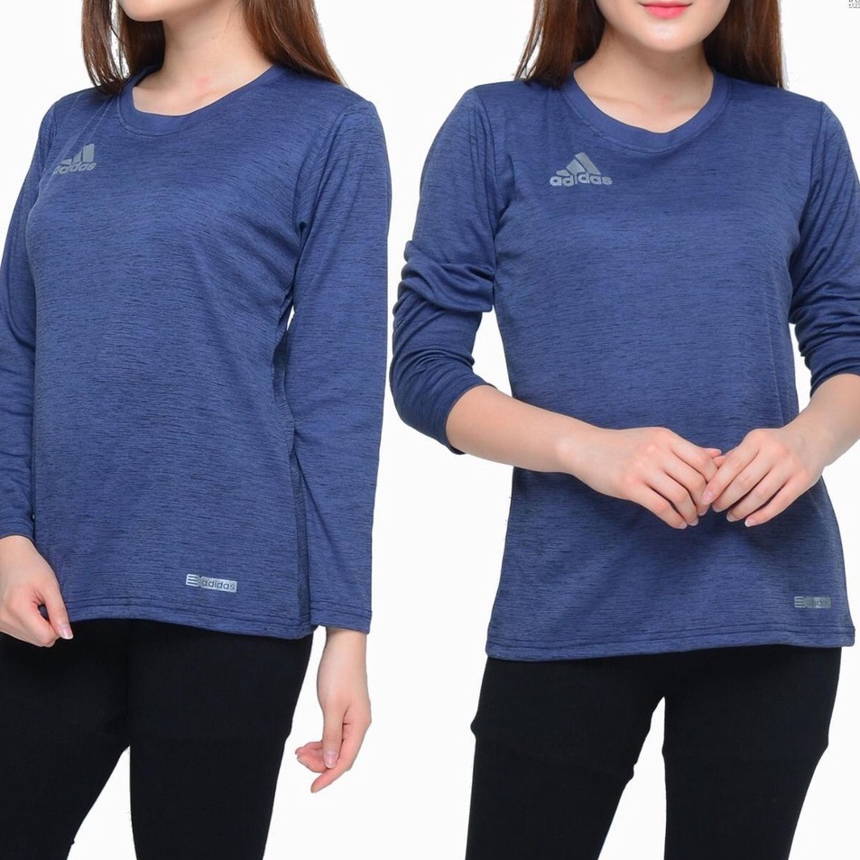 ✨SHOPEE MALL✨ JM ~ Kaos Training #WANITA# Lengan Panjang #K1 ?