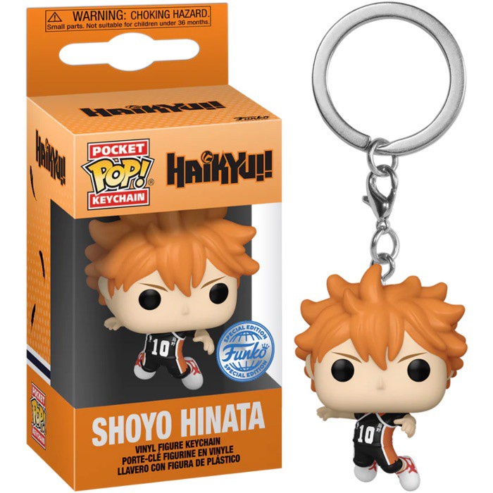 HOT SALE FUNKO POCKET POP KEYCHAIN ANIMATION HAIKYU - SHOYO HINATA TERLARIS
