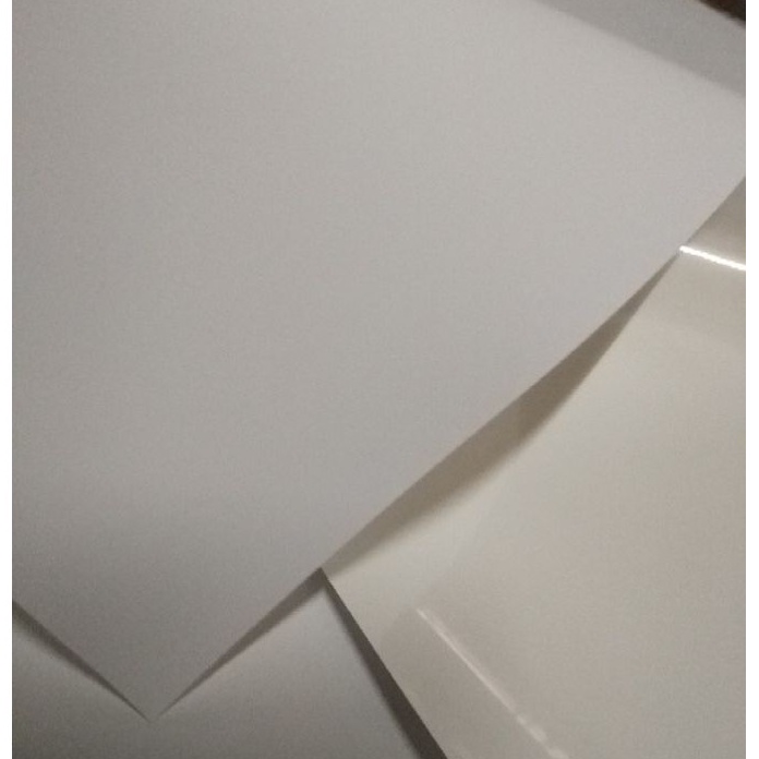 

[»WF/P♫> STIKER VINYL MATTE 150 GSM A4 tahan air/kertas STICKER vinil inkjet doff WATERPROOF -murah..!