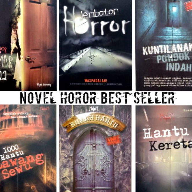 (♥☆.HOO] Novel Horor Best Seller /Horor Kamar 002/Jembatan Horor/Kuntilanak Pondok Indah/1000 Hantu 