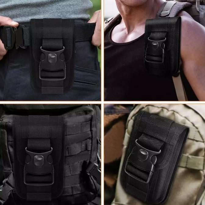 TAS DOMPET PRIA TAS HP PINGGANG TACTICAL TAS DOMPET KARTU
