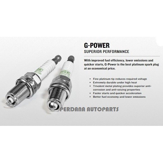 Busi Nissan Livina, Grand Livina, Xgear, Datsun Ngk Platinum G-Power Kode Ma010