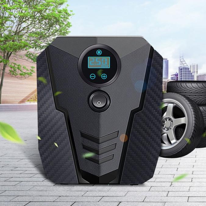 OTOHEROES Pompa Angin Inflator Ban Mobil Motor Elektrik LCD Display