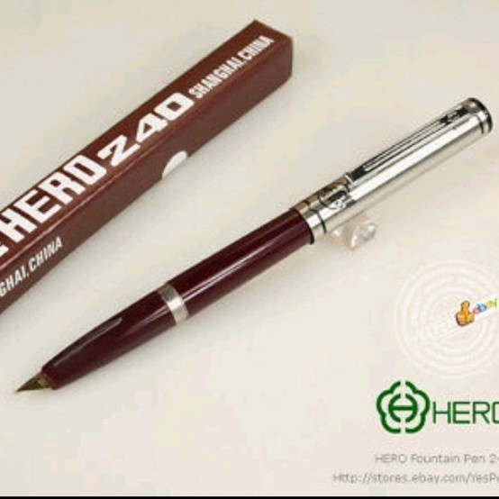 

Bestseller Vintage Fountain Pen Hero 240 Classic Noltagic - New Old Stock